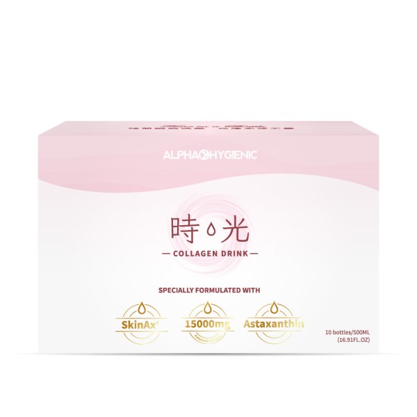 ALPHA HYGIENIC 時光膠原蛋白飲+（50毫升x10支） | 糖尿病生酮適用 | Alpha Hygienic 艾花潔